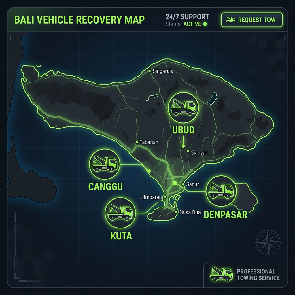 Bali Coverage Map